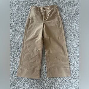 Everlane Light Brown Wide Leg Pants